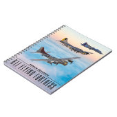 B-17 Vliegen FORT BOMMENWERPER SQUADRON Notitieboek (Linkerzijde)