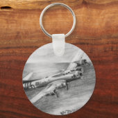 (B-17) Vliegende fort Sleutelhanger (Voorkant)