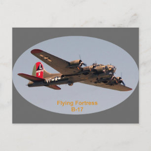 B-17 Vliegende vesting Briefkaart