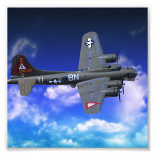 B-17 Vliegende vesting Foto Afdruk