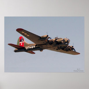 B-17 Vliegende vesting Poster