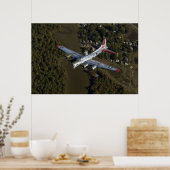 B-17 Vliegende vesting Poster (Keuken)