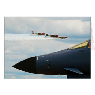 B-1 Bomber- en WWII-strijders