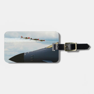 B-1 Bomber- en WWII-strijders Bagagelabel