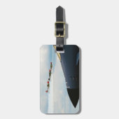 B-1 Bomber- en WWII-strijders Bagagelabel (Voorkant verticaal)