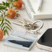 B-1 Bomber- en WWII-strijders Sleutelhanger (Voorkant Rechts)