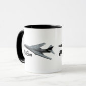 B-1 Lancer 11 oz Ringer Mug (Devant gauche)