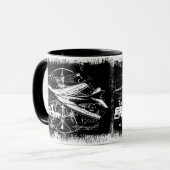 B-1 Lancer 11 oz Ringer Mug (Devant gauche)