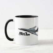 B-1 Lancer 11 oz Ringer Mug (Gauche)