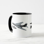 B-1 Lancer 11 oz Ringer Mug (Devant gauche)