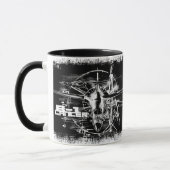 B-1 Lancer 11 oz Ringer Mug (Gauche)