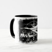 B-1 Lancer 11 oz Ringer Mug (Devant gauche)