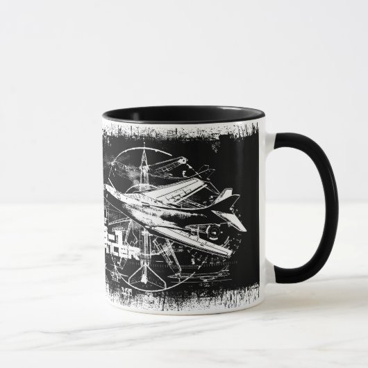 B-1 Lancer 11 oz Ringer Mug (Droite)