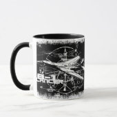 B-1 Lancer 11 oz Ringer Mug (Gauche)