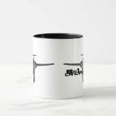 B-1 Lancer 11 oz Ringer Mug (Centre)