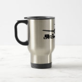 B-1 Lancer 15 oz Mok voor reizen/forensen (Links)