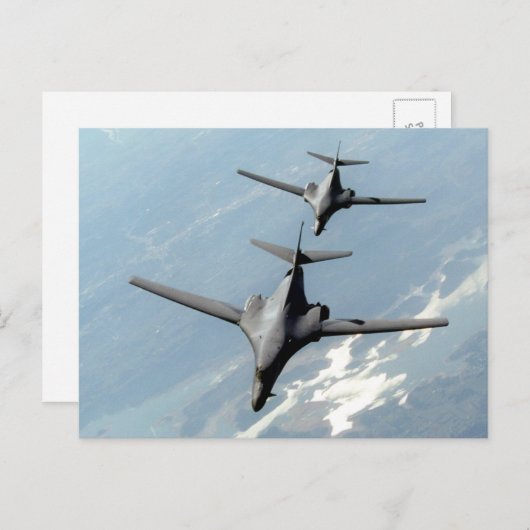 B-1 Lancer Briefkaart (Voorkant / Achterkant)