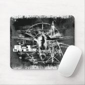 B-1 Lancer-Muismat Muismat (Met muis)