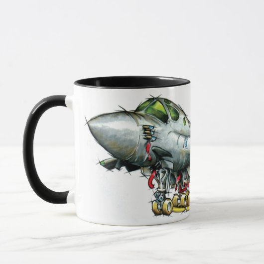 B-1B 11Oz koffie-Mok Mok (Links)