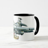 B-1B 11Oz koffie-Mok Mok (Voorkant rechts)