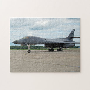 B-1B Lancer Bomber op aarde Legpuzzel