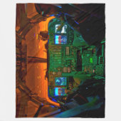 B-1B LANCER COCKPIT FLEECE DEKEN (Voorkant)