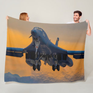 B-1B-LANCER FLEECE DEKEN