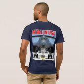 B-1B-LANCER - GEMAAKT IN DE VS T-SHIRT (Achterkant volledig)