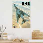 B-1B-LANCER POSTER (Keuken)
