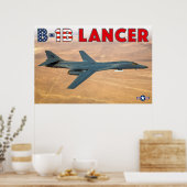 B-1B-LANCER POSTER (Keuken)
