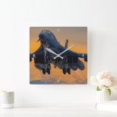 B-1B-LANCER VIERKANTE KLOK (Huis)