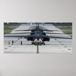 B-1B Lancer Vliegtuig Poster