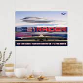B-21 RAIDER POSTER (Keuken)