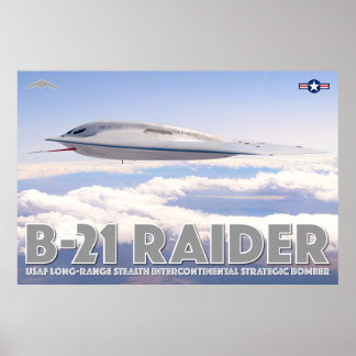 B-21 RAIDER POSTER