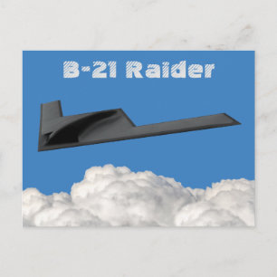 B-21 Raider Stealth Bomber Briefkaart