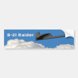 B-21 Raider Stealth Bomber Bumpersticker