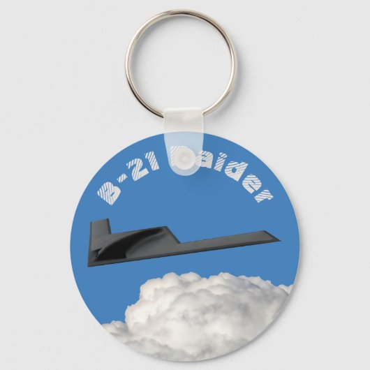 B-21 Raider Stealth Bomber Sleutelhanger (Voorkant)