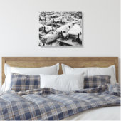 B-24 Bommenwerper, 1943 Canvas Afdruk (Insitu (Slaapkamer))