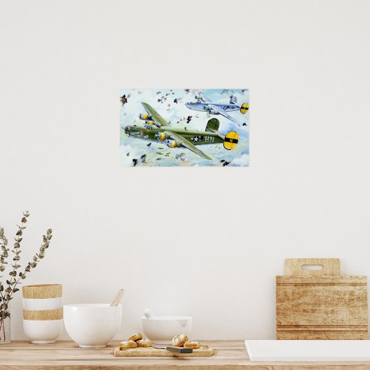 B-24 LIBERATOR POSTER (Keuken)