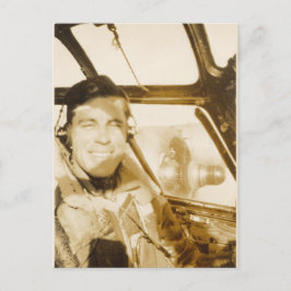 B-24 Piloot Briefkaart