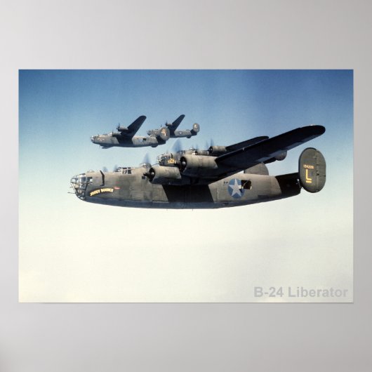 B-24 Poster du libérateur (Devant)
