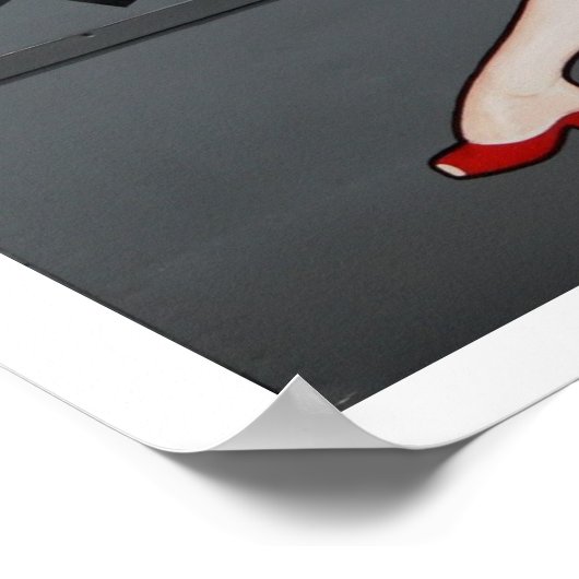 B-25 Affiche du temps d'information (Coin)