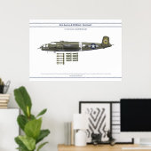 B-25 Belading 1 Poster (Thuiskantoor)