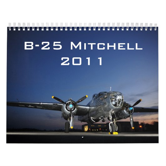 B-25 Mitchell 2011 Kalender (Hoes)