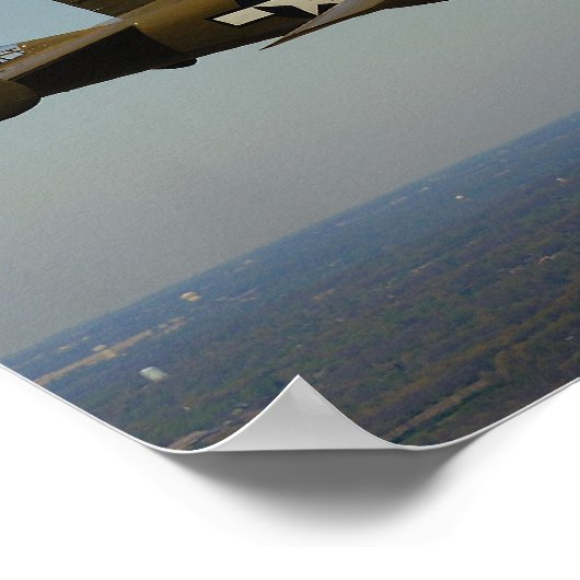 B-25 Mitchell bomber 2 poster (Hoek)