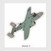 B-25 Mitchell, Bomber Vliegtuig Sticker (Vel)