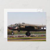 B-25 Mitchell Briefkaart (Voorkant / Achterkant)