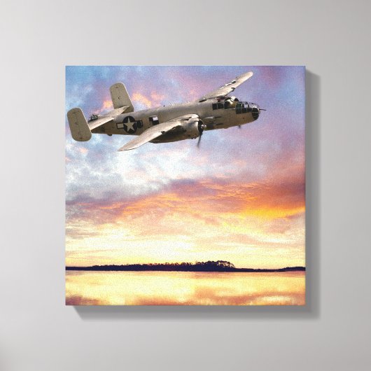 B-25 Mitchell Canvas Afdruk (Voorkant)