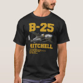B-25 Mitchell | WW2 Plane T-shirt (Voorkant)
