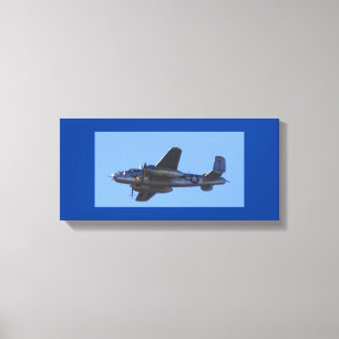 B-25 Super Rabbitt Canvas Afdruk